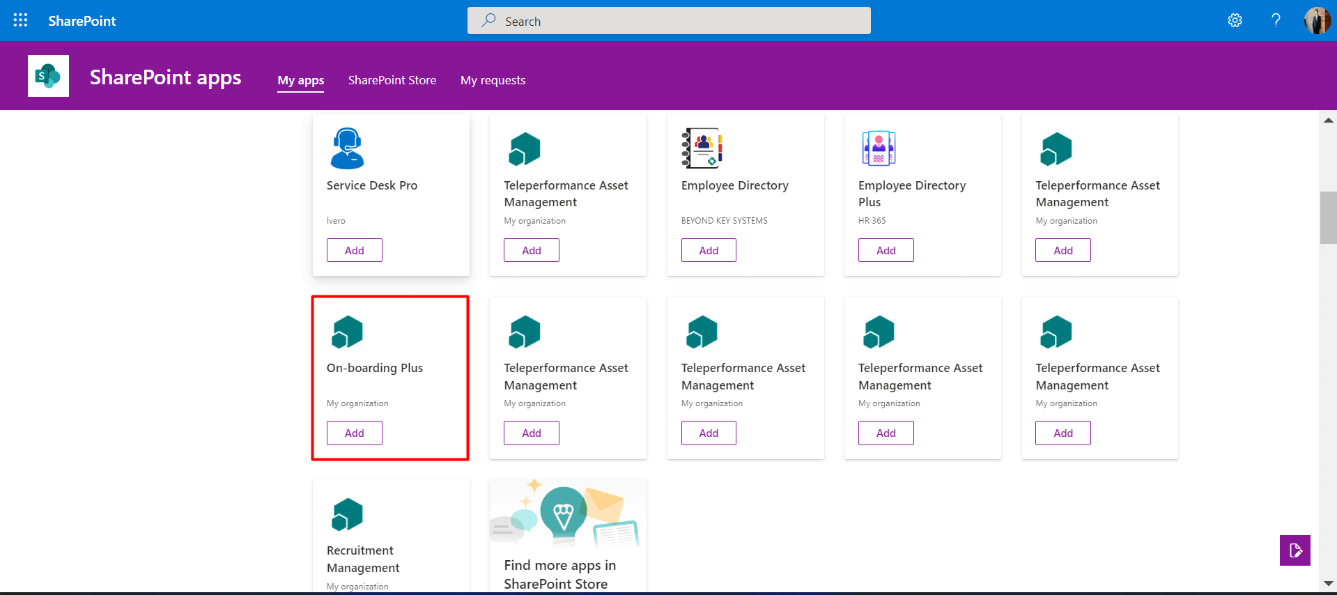SharePoint apps